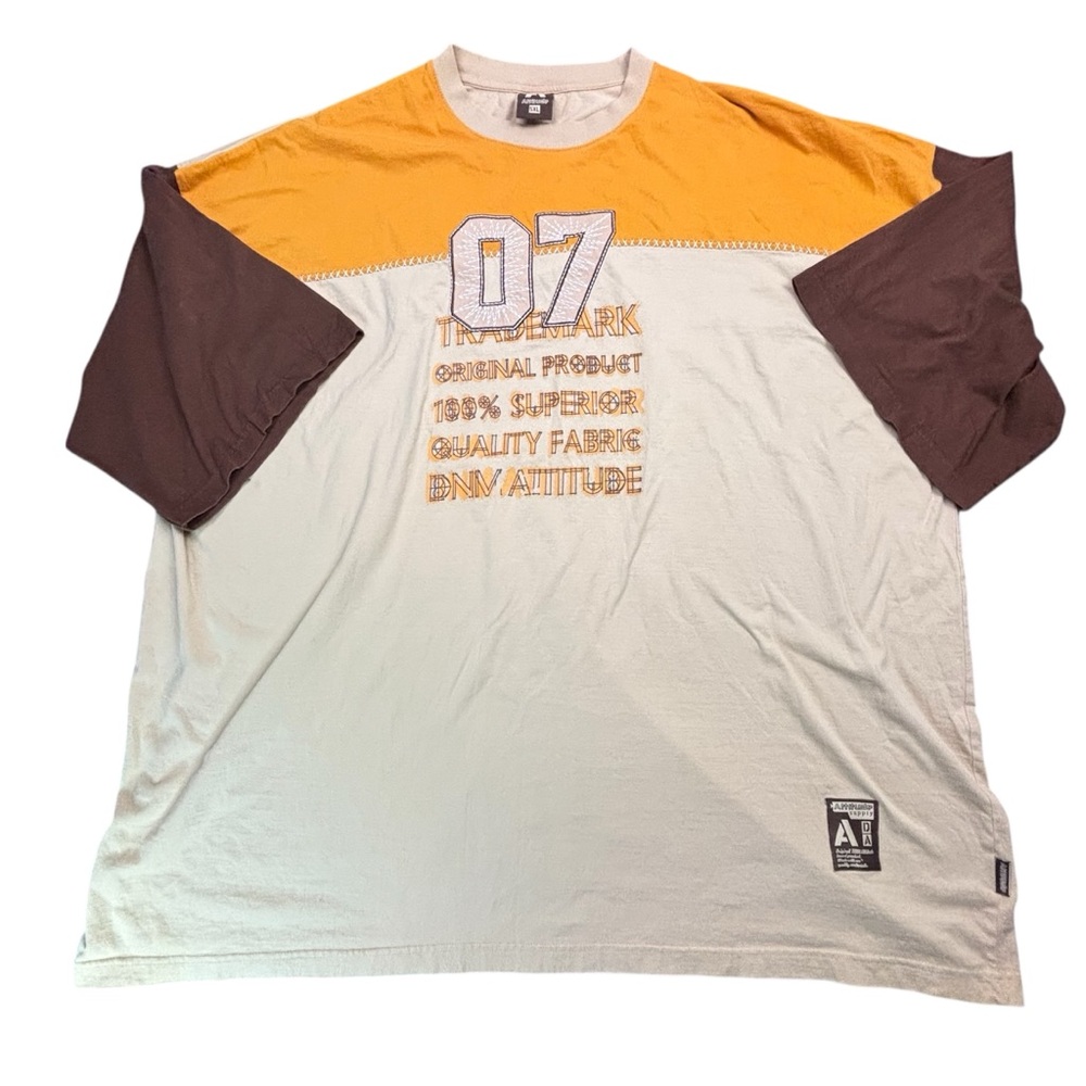 Attitude Supply Men’s T-Shirt 5XL Big Tall Colorblock Graphic Tee 07 Streetwear